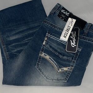 TRUE ROCK Women's Blue Boot Cut Jeans